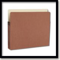 Top Tab Expanding File Pockets